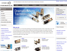 Tablet Screenshot of citizen-micro.com